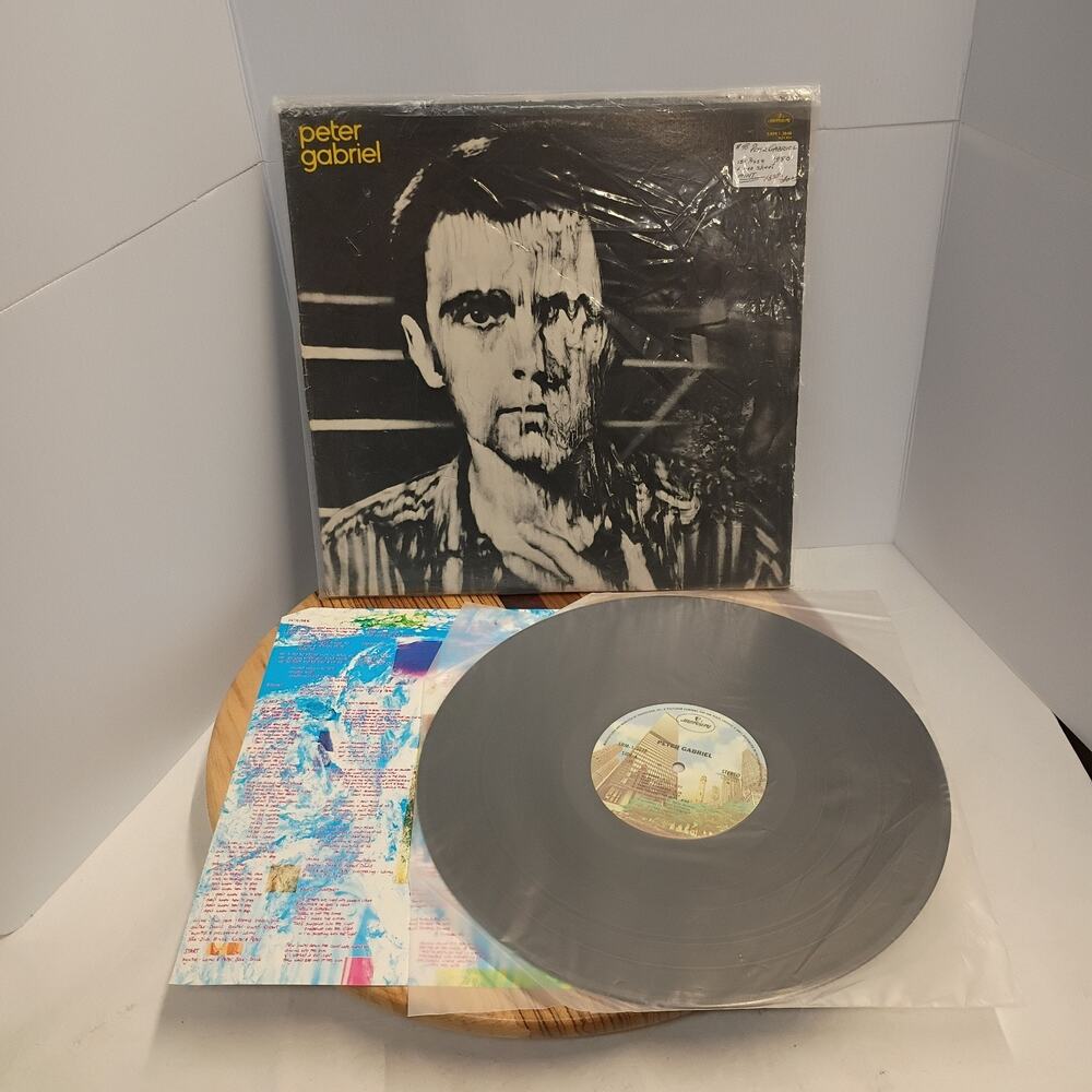 Peter Gabriel Melt Self Titled 1980 Vinyl LP With Insert Mercury Records